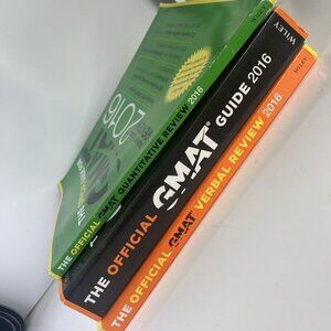 The Official Guide For GMAT 2016-Set Of 3 (complete GMAT) - Brand New